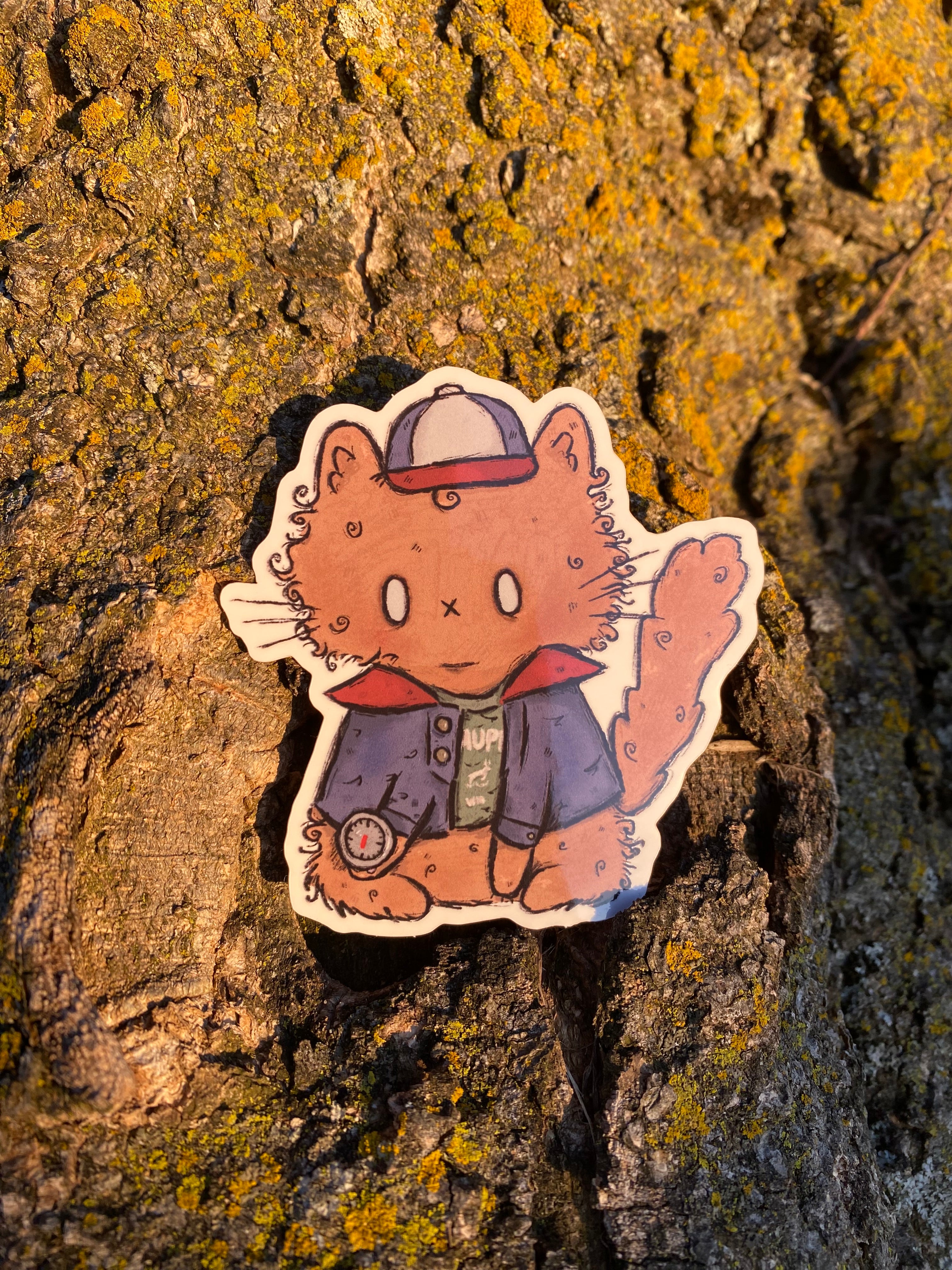 strange cats sticker mystery packs