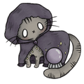 fortune teller cat sticker PRE-ORDER