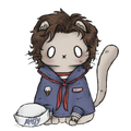 scoops steve cat sticker