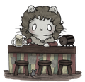 barmaid cat PRE-ORDER